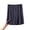 Gray, variant on Asxite Plus Size Womens Pajamas Pants Elastic Waist Soft Knit Polka Print Pocket Short Sleepwear
