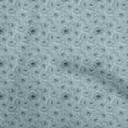 thumbnail image 1 of oneOone Viscose Jersey Grayish Blue Fabric Floral Sewing Fabric By The Yard Printed Diy Clothing Sewing Supplies 60 Inch Wide, 1 of 4