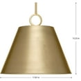 thumbnail image 2 of Parkhurst Collection Three-Light New Traditional Brushed Bronze Metal Pendant Light, 2 of 2
