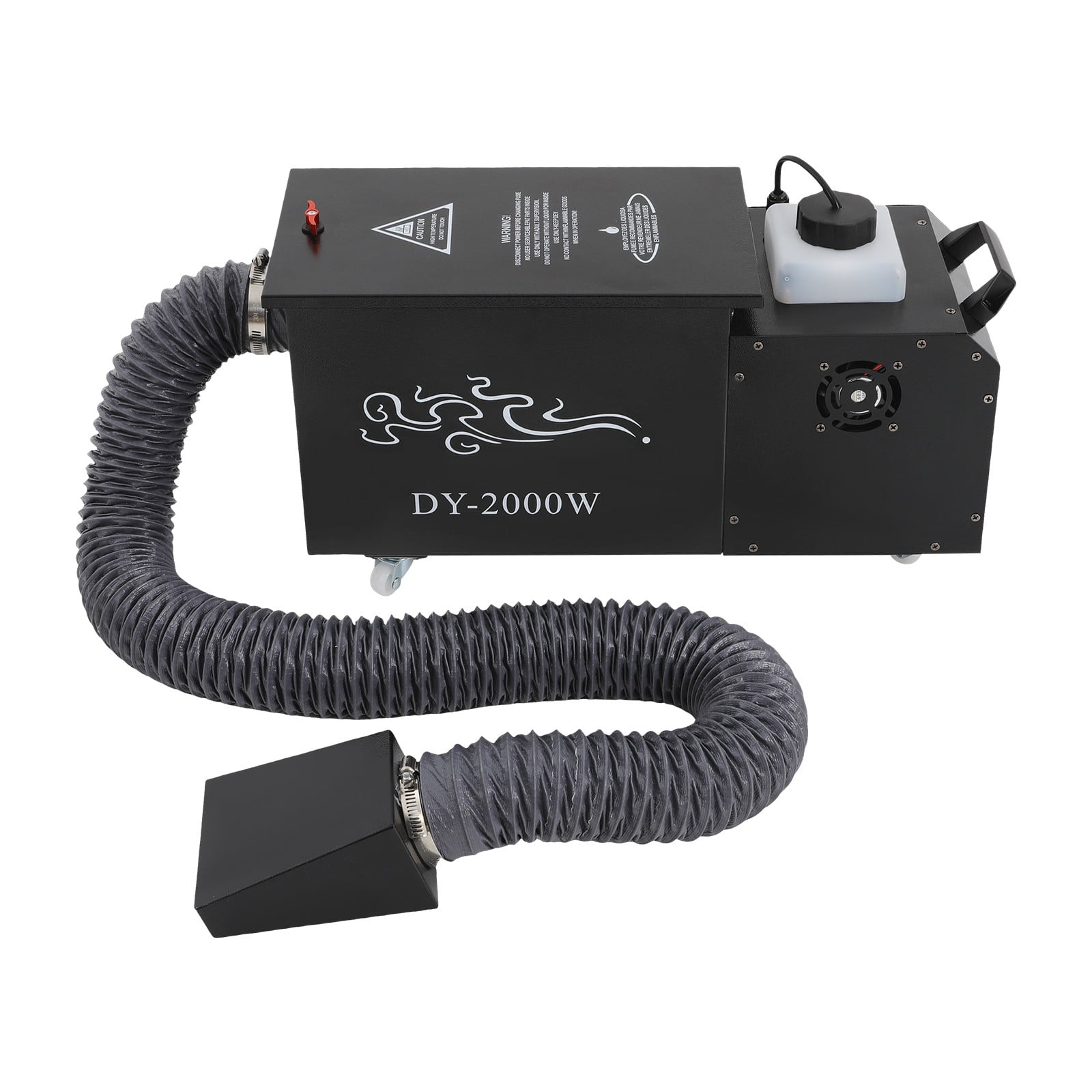 Black Low Lying Fog Machine 110V Water Based Ground Fog Machine Fog with Tube