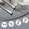 thumbnail image 4 of Clips de cable transparentes, soporte de alambre autoadhesivo resistente, organizador de cables de plástico redondo de montaje duradero, abrazaderas VDF, 4 of 4
