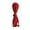 Red, variant on Metallic Twist Hair Rope Ornament Dreadlock & Braid Accessory For Holiday Parties, Simple Elegant Everyone