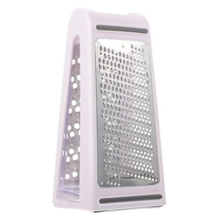Crystalia Cheese Grater with Glass Storage Container Sprinkler
