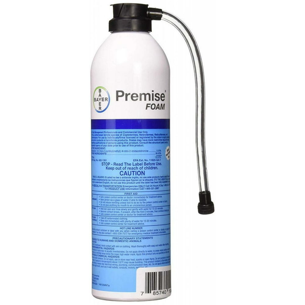 Premise Foam Termiticide Dry Foam for Termites 18 oz Self