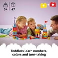 thumbnail image 3 of LEGO DUPLO Hopsy’s Castle Game Building Toy for Pretend Play - Learning & Education Play Set for Boys & Girls, Ages 3+ - Toddlers Learn Skills Through Play - Gift Idea for Family Game Night - 10450, 3 of 7