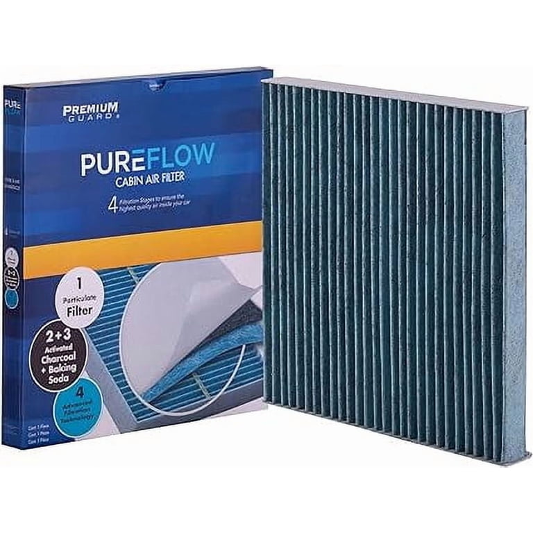 Premium Guard, Cabin Air Filter, 4-Stage Filtration - Walmart.com