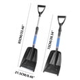thumbnail image 3 of EXLEAF Heavy-Duty Outdoor Snow Shovel for Driveway and Ice Removal,Durable Plastic Construction Size 28.4-33.5 in, 3 of 9