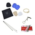 thumbnail image 2 of Kit de materiales de costura para bolsa de bordado DIY, regalo hecho a mano para manualidades (tipo B), 2 of 5