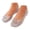 Silver, variant on Women's Glitter Clear Jelly Ballet Flats Waterproof Slip on Non-Slip Casual Summer Beach Shoes