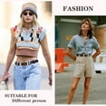 thumbnail image 2 of SENDEFN 2 Pack Women Leather Belts with Pin Buckle Waist Belt for Jeans Pants Dresses, 2 of 6