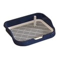 thumbnail image 1 of Inodoro para perros, orinal para perros con poste extraíble, bandeja para orinal de entrenamiento de malla reutilizable para perros pequeños y mediano, 1 of 8