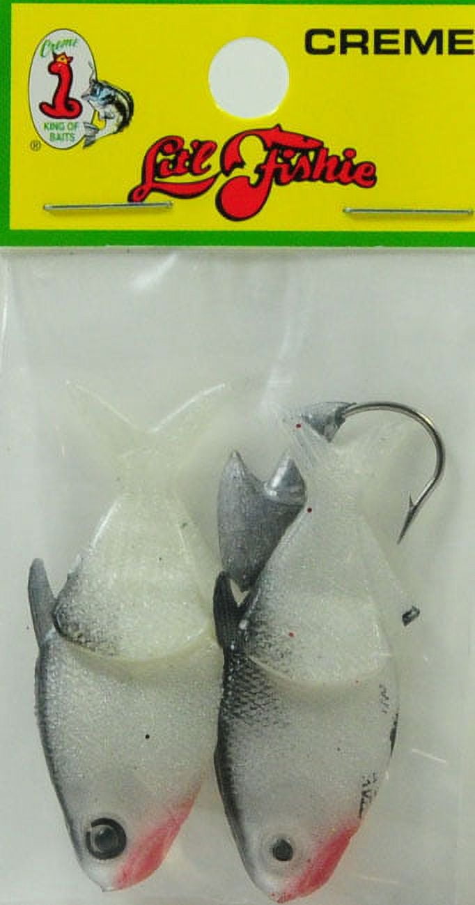 Crème 2" Lit'l Fishie Lure, Shad, 3/16 oz.