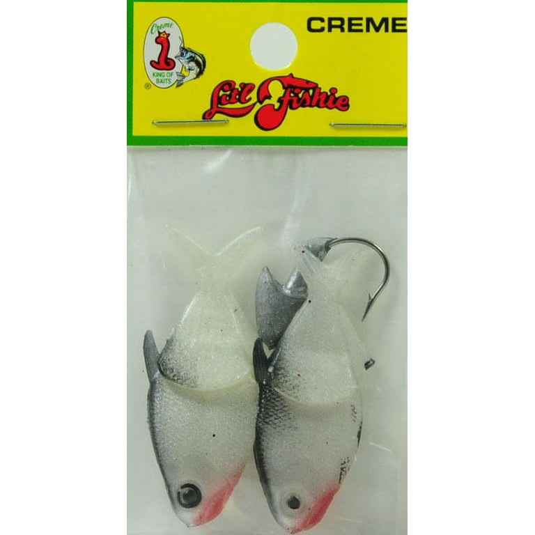 Crème 2 Lit'l Fishie Lure, Shad, 3/16 oz.