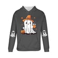 thumbnail image 3 of Blusa con capucha de manga larga para hombre, moda para el Día de Todos los Santos, estampado de fantasmas, sudadera con capucha y cordón para el tiempo libre, sudadera con capucha para hombre, blusa, 3 of 3