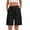 Black, variant on Bermuda Shorts for Women Athletic Biker Shorts Women Cargo Shorts for Women Workout Summer Women's Solid Color Multi Pocket Casual Pants Workwear Short Pants Black L