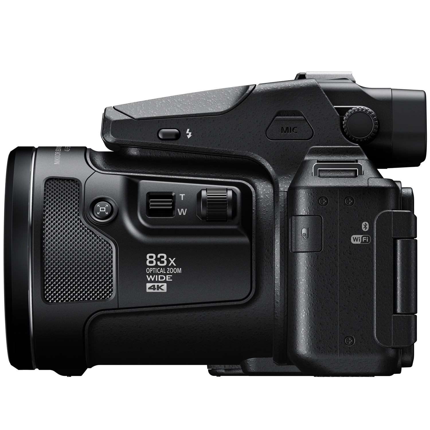 【Nikon】COOLPIX P950 Nikon, COOLPIX P950 Digital Camera, 16MP 83x Zoom, 4K UHD, Black