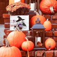 thumbnail image 6 of 2Pcs 8.6x11 Inch Witch Theme Self-Adhesive Silk Screen Printing Stencil Best Witch Silk Screen Stencil Skull Pumpkin, 6 of 9