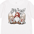 thumbnail image 4 of Inktastic Joy to the World Christmas Gnomes Boys or Girls Long Sleeve Toddler T-Shirt, 4 of 5