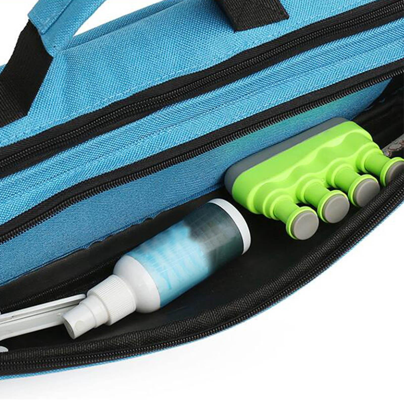 LeeQinersw Flute Bag Backpack Durable Flute Accessories Soft Instrument Bag Flute Bag Flute Blue
