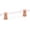 Brushed Rose Gold, variant on Schaub And Company 404-10B Lumiere 6" Euro Modern Solid Brass And Adjustable Acrylic Bar