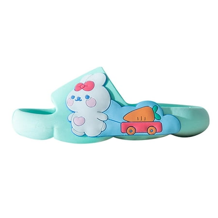 

Dinosaur Slides Kids Cute Cloud Slippers for Boys Girls Anti-Slip Novelty Open Toe Slides Summer Beach Water Shoes Shower Pool Slippers