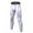 White, variant on Men’s Compression Pants Dry Cool Sports Baselayer Running Workout Active Tights Leggings Yoga