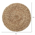 Better Homes & Gardens Round Natural Water Hyacinth Weave,Table