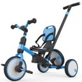 thumbnail image 1 of Bicicleta para niños pequeños de 1 a 3 años con rueda de repuesto, triciclo 5 en 1, 1 of 9