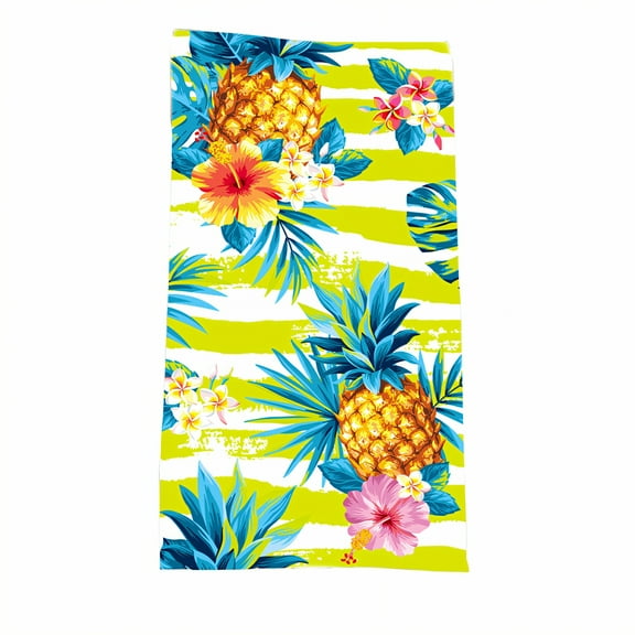 AUQ Beach Towels,150D Warp Large Beach Towel,Dry and Breathable Quick Dry Beach Towel,Style3,62"x31"