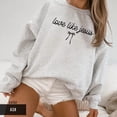 thumbnail image 3 of Love Like Jesus Sweatshirt for Women – Christian Faith Crewneck, Minimalist Religious Sweater, Church Outfit, Inspirational Gift, 3 of 6