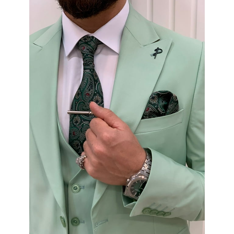 Green coat pant discount
