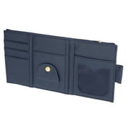 Universal Car Truck Sun Visor Organizer Storage Pocket Pouch Case Bag for Pen CD Card Document Dark Blue