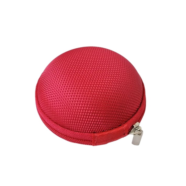 Naiovety Bolsa de almacenamiento Bolsas de 1-2 ml Gran capacidad Sólido Multifuncional Ligero Paquete portátil Protección de la piel para Almacenamiento y organización del hogar Rojo