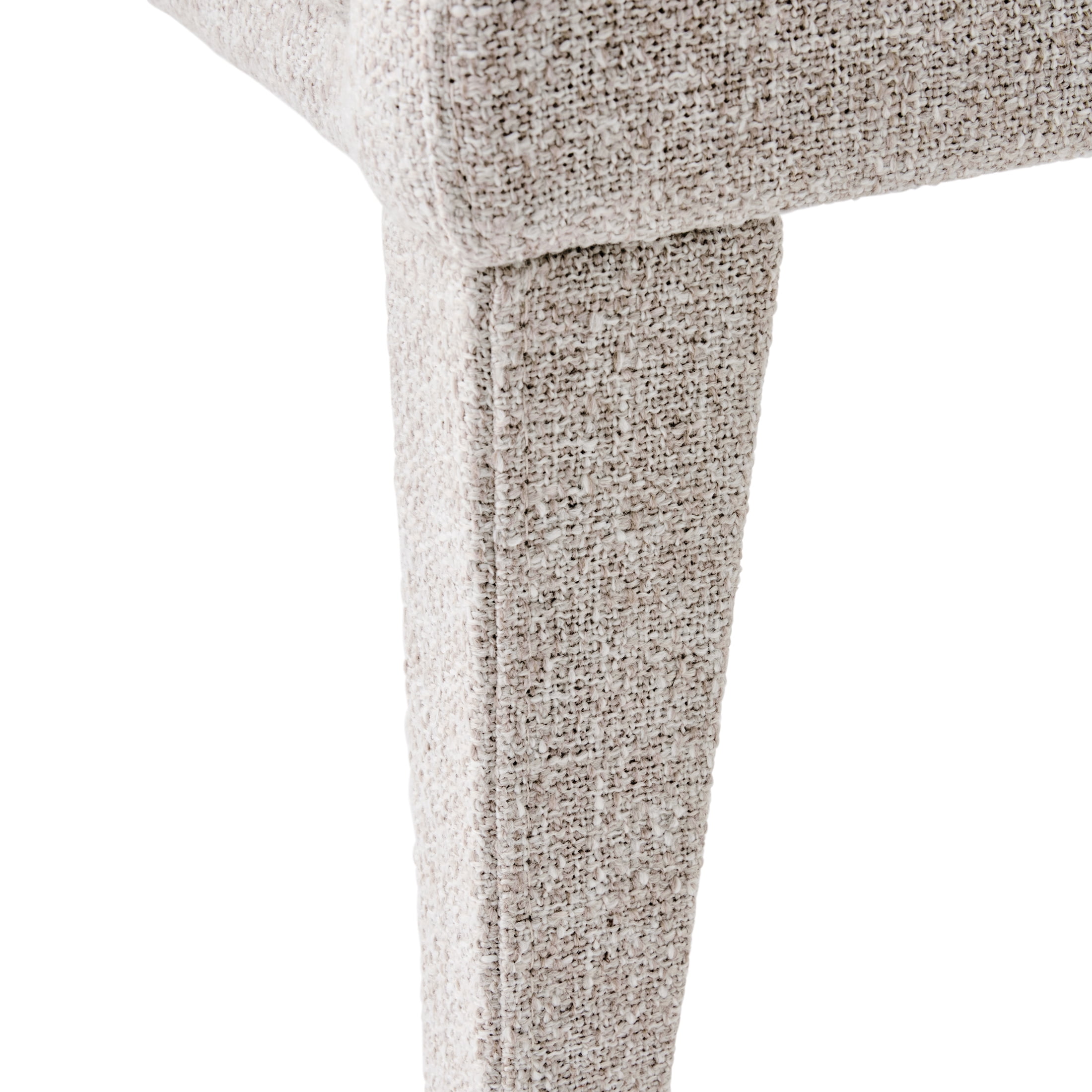 Better Homes & Gardens Windsor Upholstered Dining Bench, Wheat