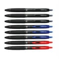 thumbnail image 2 of uni-ball 307 - Rollerball pen - black, red, blue - 0.7 mm - medium - retractable (pack of 8), 2 of 4