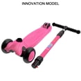 thumbnail image 7 of Allek Kick Scooter B03 with Light-Up Wheels and Any Height Adjustable for Children from 3-12yrs (Rose Pink), 7 of 7