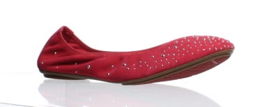 red ballet pumps size 6