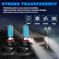 thumbnail image 4 of 9012 Halogen Headlight Bulbs For Chrysler 200 2011-2015，Direct Plug and Play, 6000K Halogen High Low Beams Car Halogen bulbs Replacement 12V-100W, Pack of 2, 4 of 4