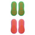 thumbnail image 1 of Calcetines Antideslizantes para Adultos Sunnimix Verde y Rojo, 1 of 8
