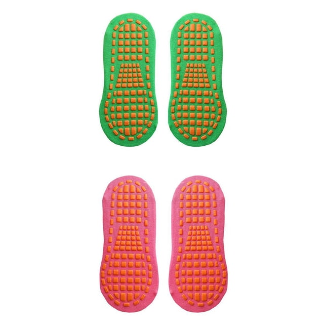 Calcetines Antideslizantes para Adultos Sunnimix Verde y Rojo