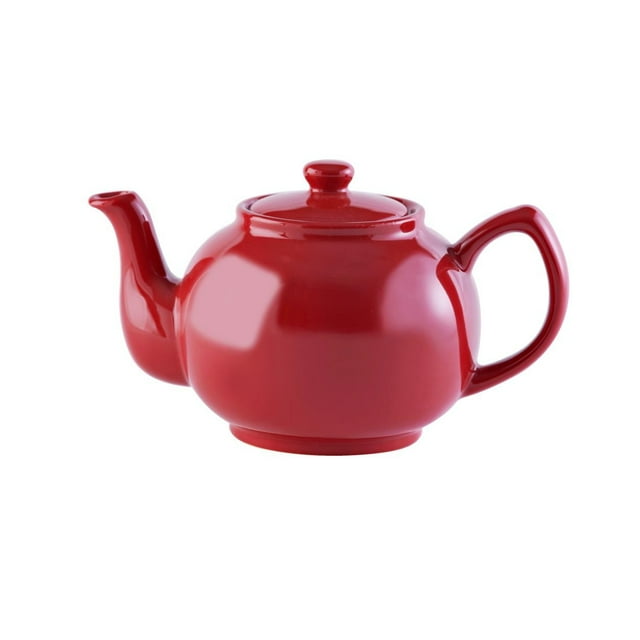 Théière en Grès 6 Tasses, Rouge