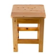 thumbnail image 3 of ALFI brand AB4407 10"x10" Square Wooden Bench/Stool Multi-Purpose Accessory, 3 of 6