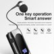 thumbnail image 4 of Methold Auriculares de solapa para teléfonos inteligentes recargables compatibles con Bluetooth Cables de audio/vídeo Oro, 4 of 6