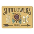 thumbnail image 2 of Sunflowers 5 Cents Novelty Decor, Metal Wall Sign - 10x14 Inches, 2 of 4