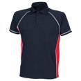 thumbnail image 6 of Finden & Hales Kids Big Boys Piped Performance Sports Polo Shirt, 6 of 10