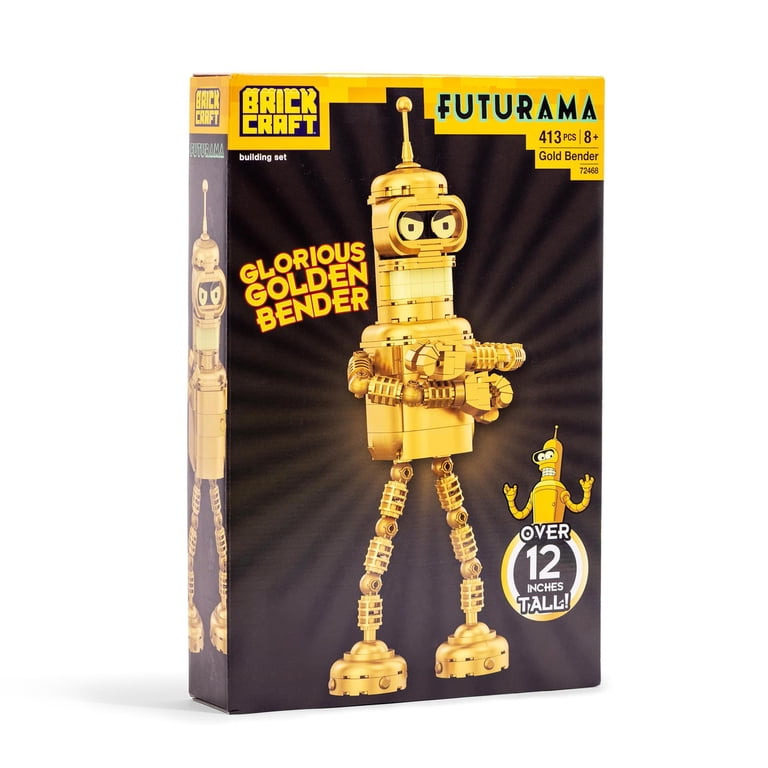 PLANET フード 2kg 4袋　おもちゃ付き　未開封❗️ バラ売りOKです Brickcraft Futurama Glorious Golden Bender 396-Piece Building Kit