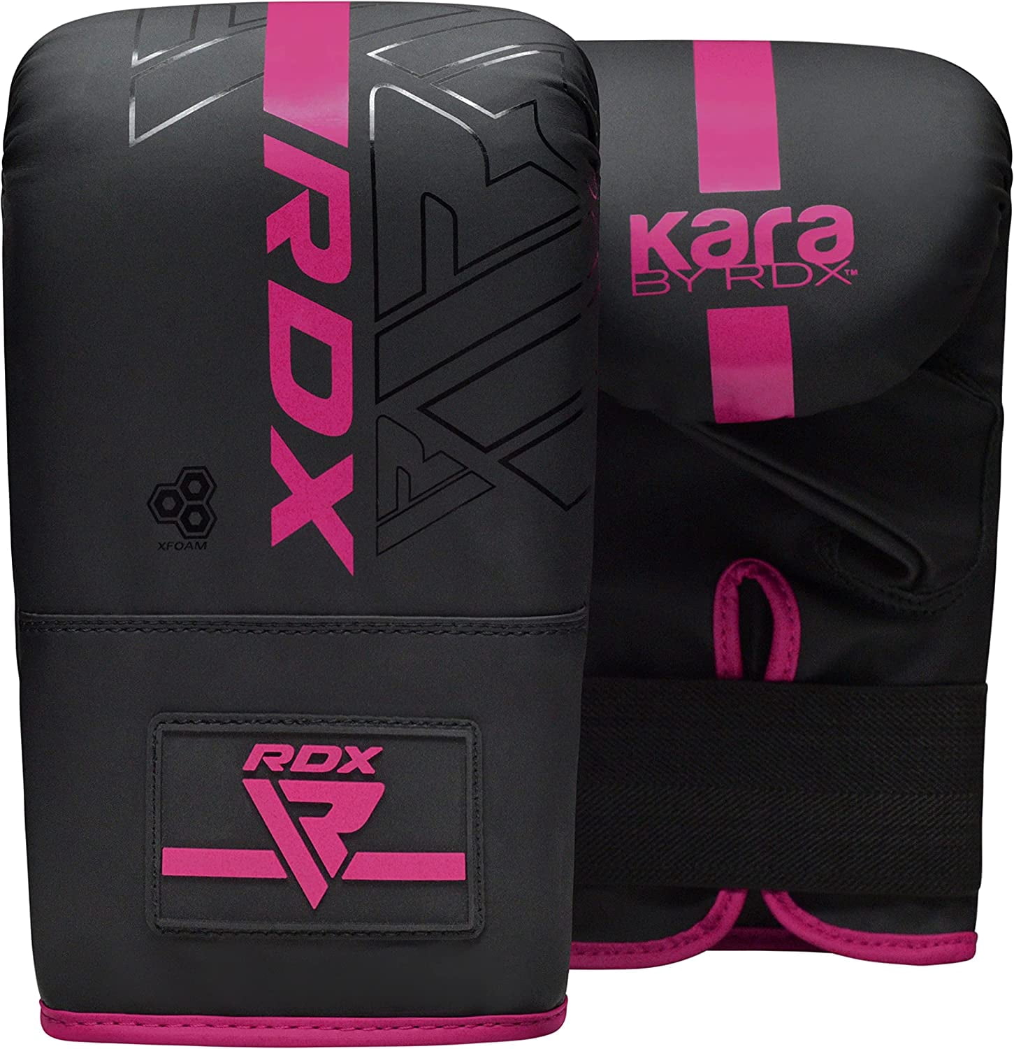 RDX 4PC Punching Bag Anti Swing Heavy Filled Set, Non Tear Maya Hide Leather Adult Bag with Ceiling Hook Punching Gloves Chain, Kickboxing Boxing MMA Muay Thai Karate Training, 60 lb, 80 lb