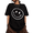 Black, variant on UNISHE Women's Happy Flower Graphic Short Sleeve T-Shirts White Lightweight Spring Tops
