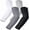 1 Black & 1 White & 1 Dark gray & 1 Light gray, variant on GOUNOD 4 pairs Sun Protection Arm Sleeves for Men Women, UPF 50+ Compression Sleeves to Cover Arms for Working,Sun Sleeves UV Protection