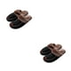 thumbnail image 1 of Sonducket Zapatillas de casa Suministros de invierno Zapato cálido Zapatos impermeables de fondo Accesorios para el hogar Calentador Mujer Negro Negro 29 (43-44) 2Conjunto, 1 of 6
